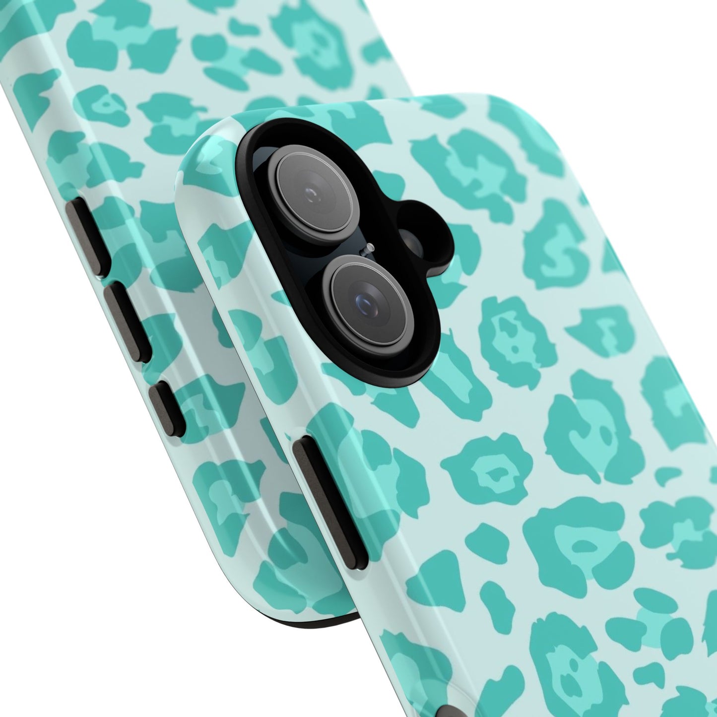 Teal Leopard Tough Case