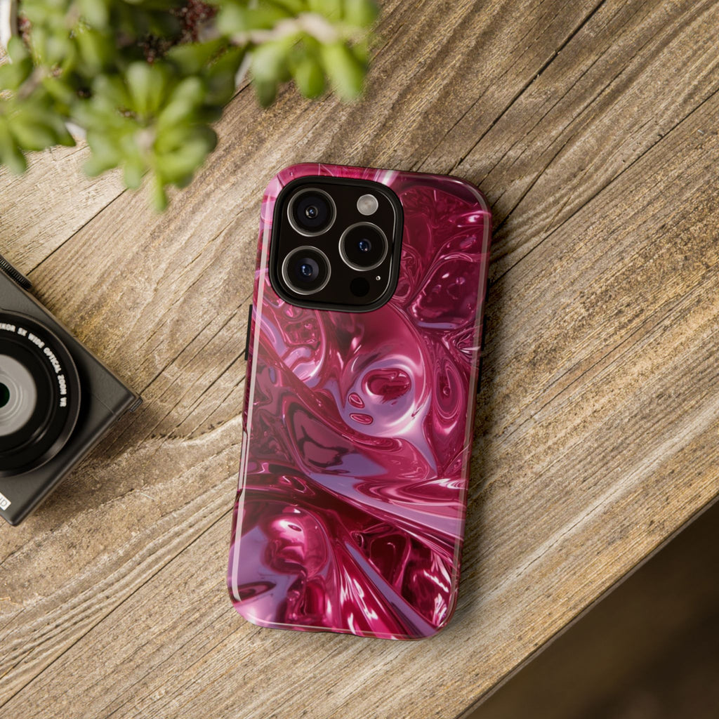 Metallic Pink Phone Case