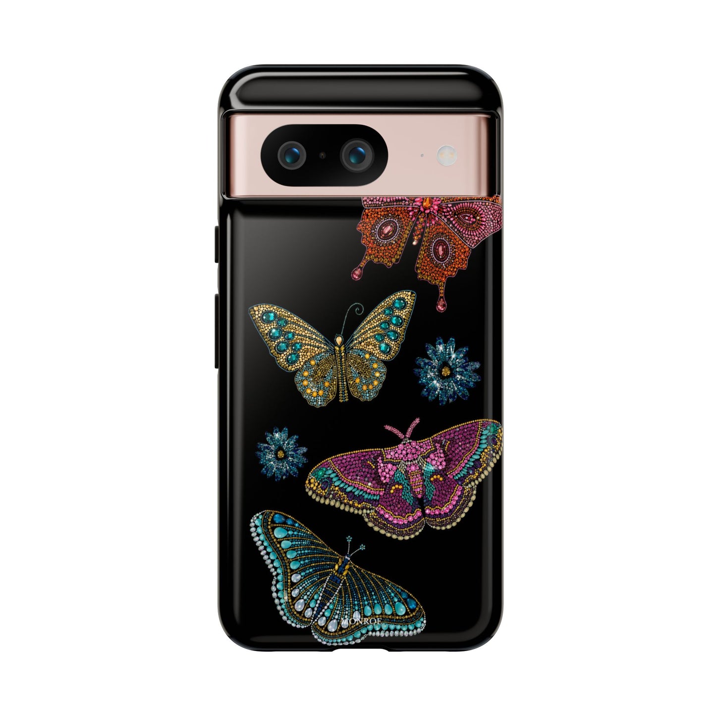 Butterfly Beaded Tough Case