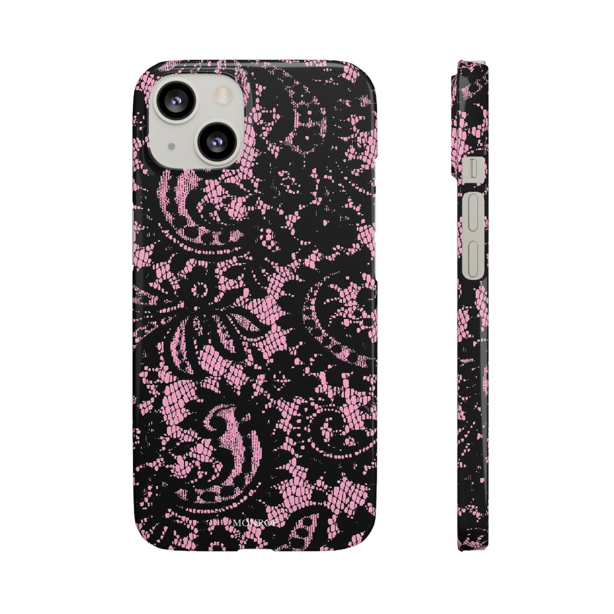 Pink Lace Pattern Case