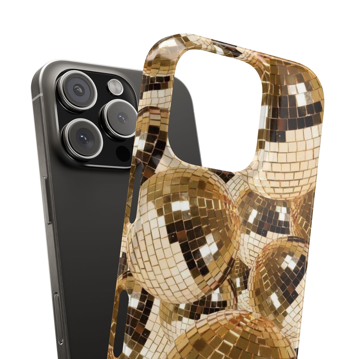 Gold Disco Ball Case