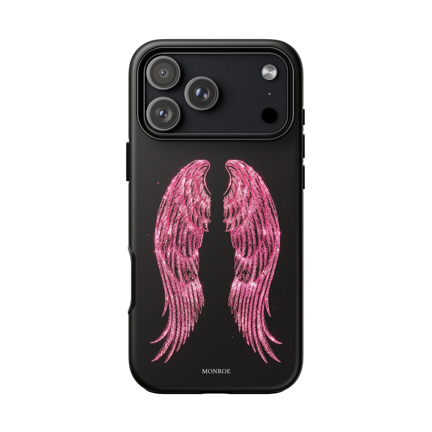 Pink Glitter Angel Tough Case