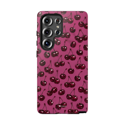 Burgundy Cherries Tough Case