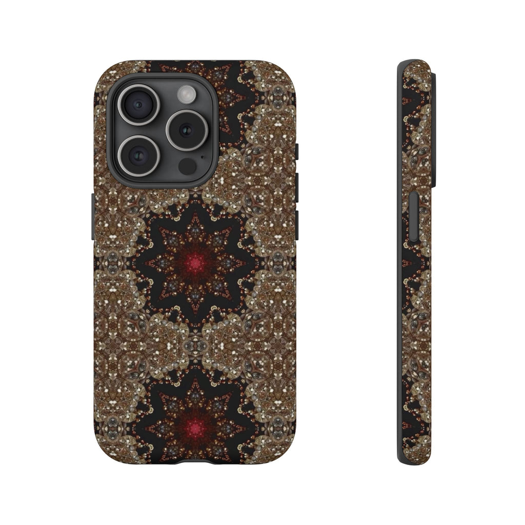 Brown Mandala Tough Protective Case