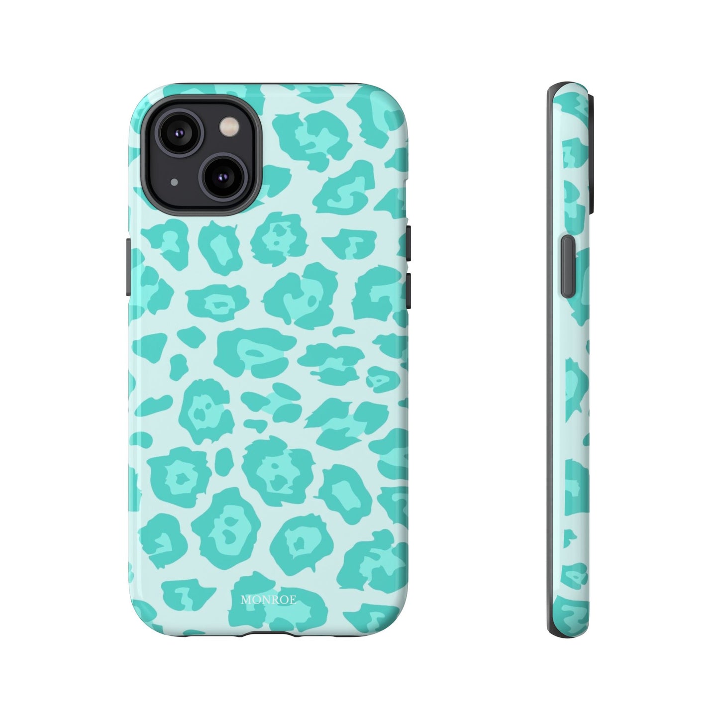 Teal Leopard Tough Case