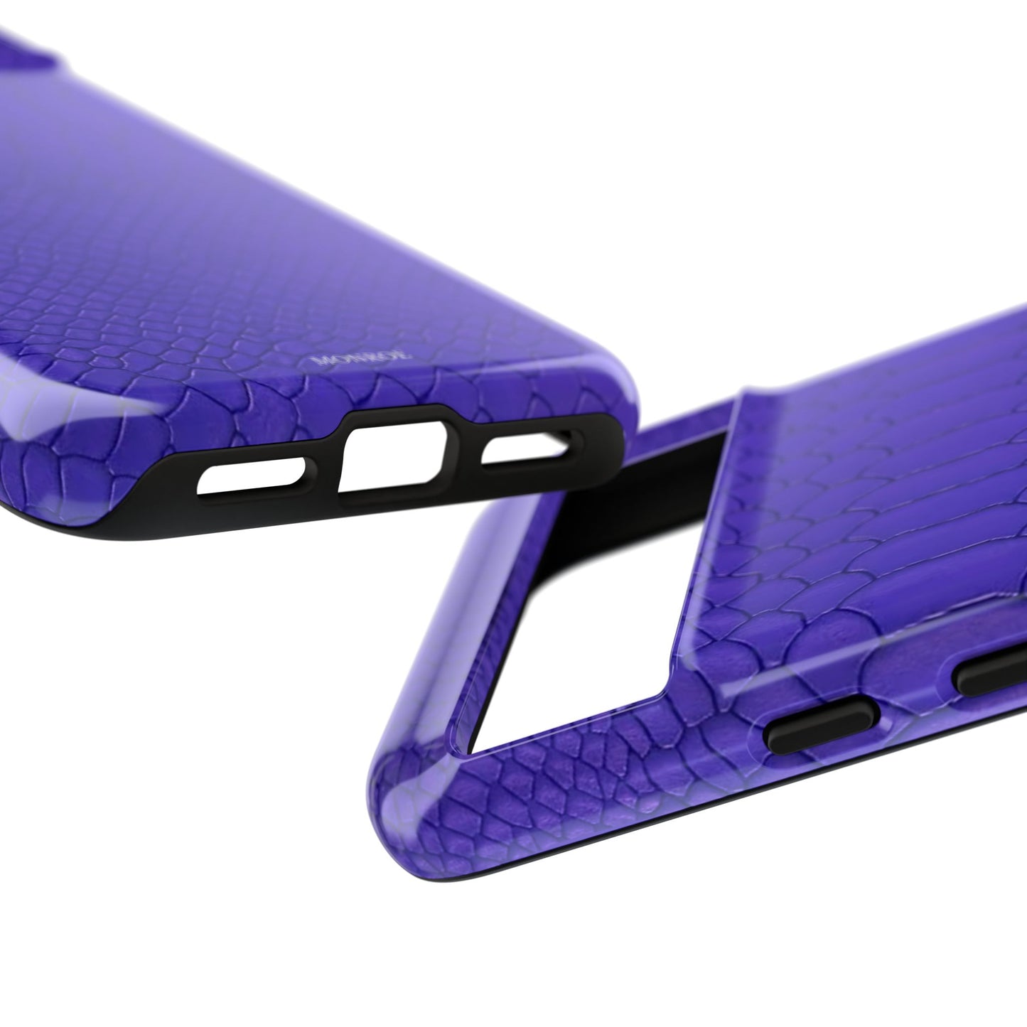 Dark Purple Snake Tough Case