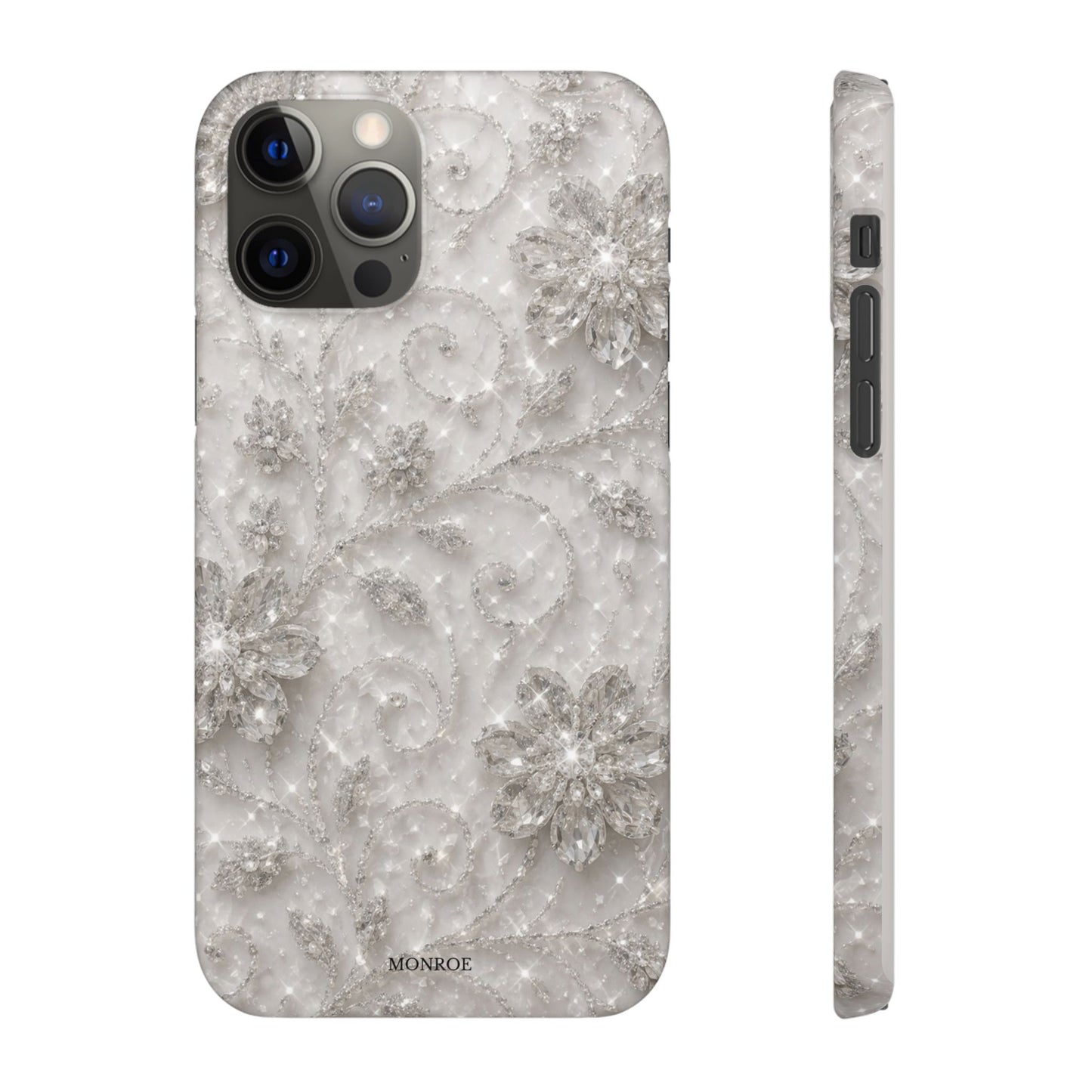 Glittery Floral Case
