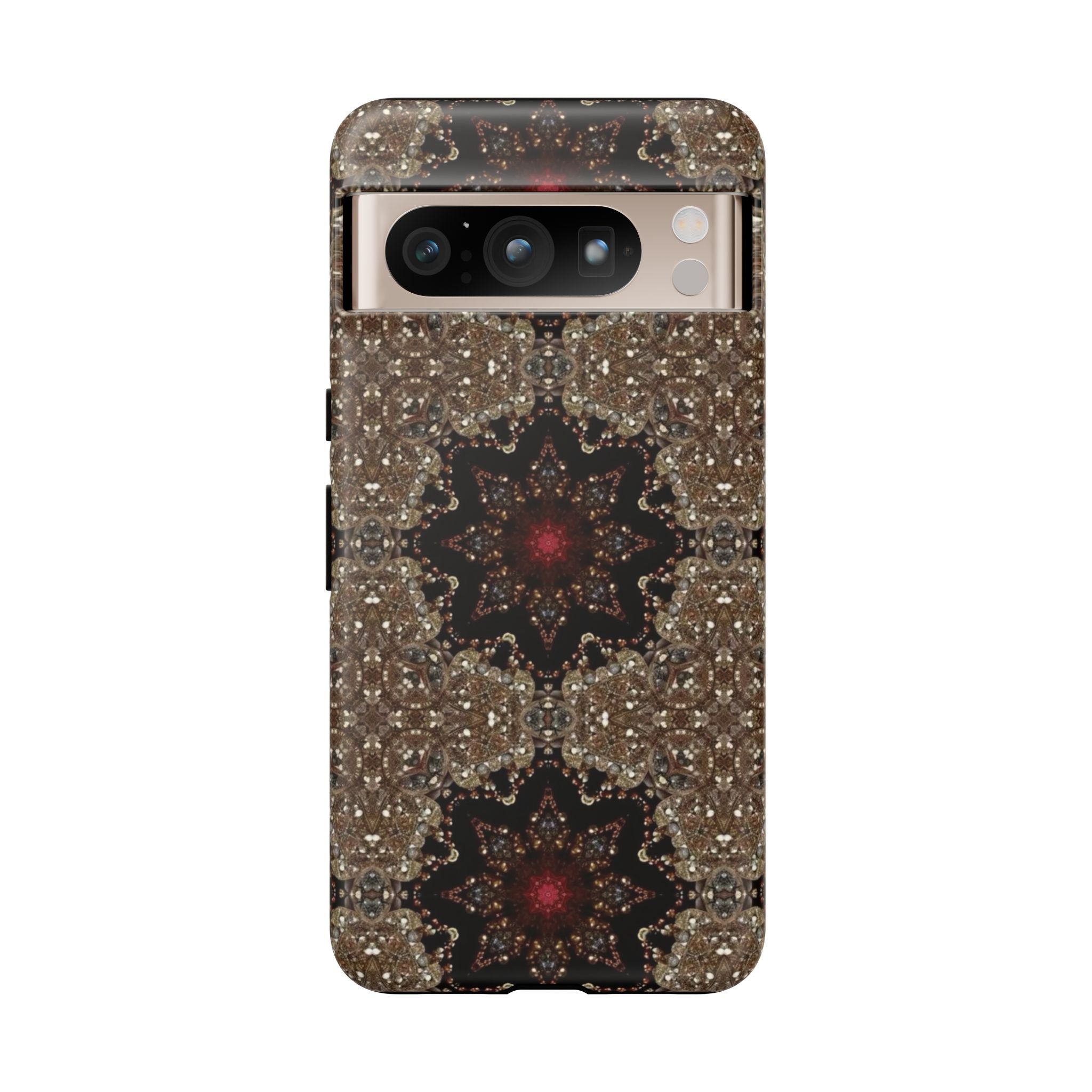 Brown Mandala Tough Protective Case