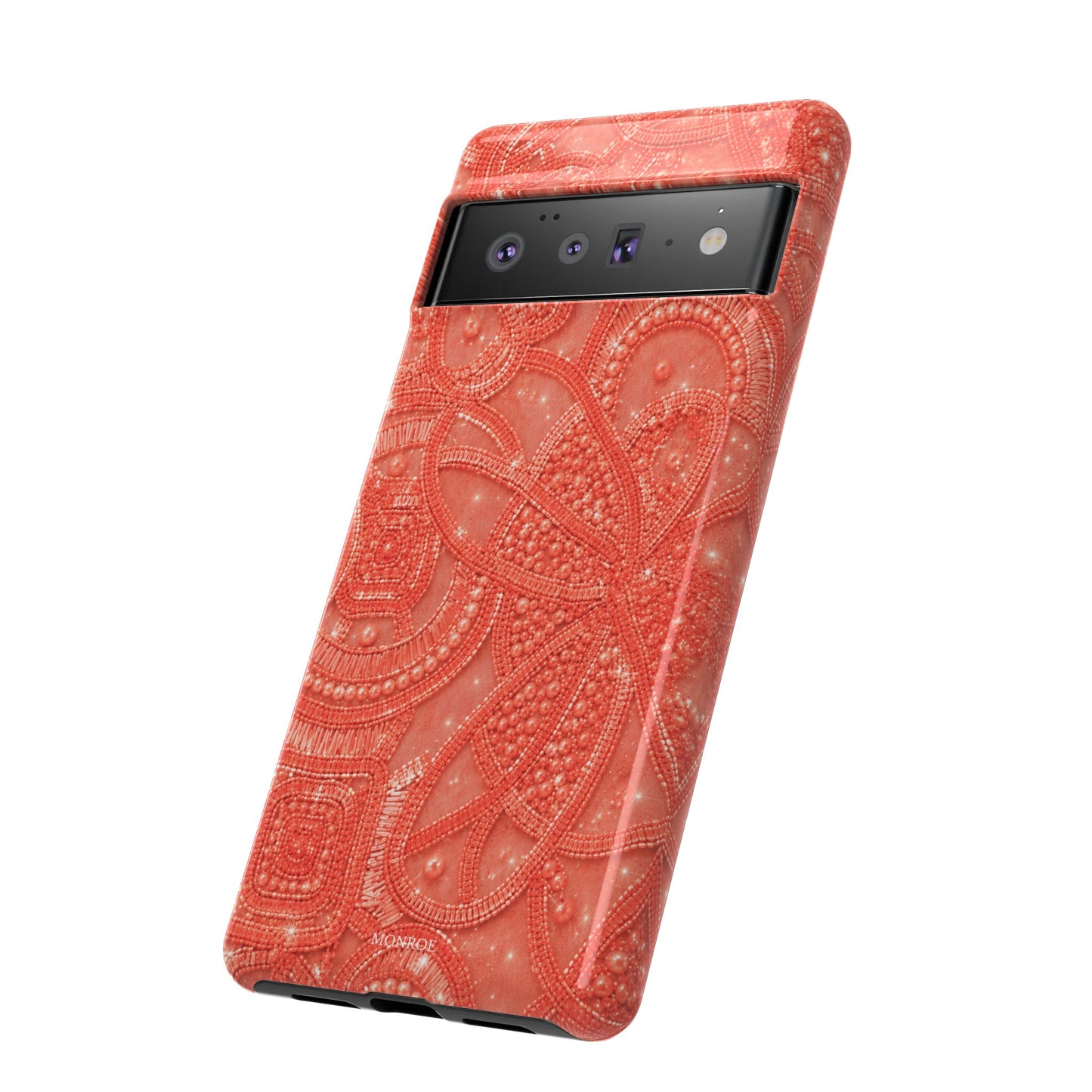 Coral Lace Tough Case