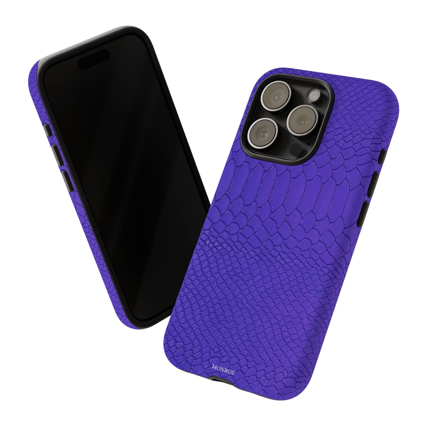 Dark Purple Snake Tough Case