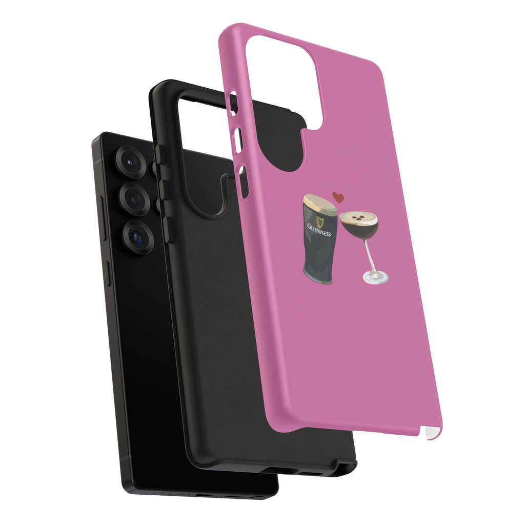 Pint & Wine Glass (Pink) Tough Case