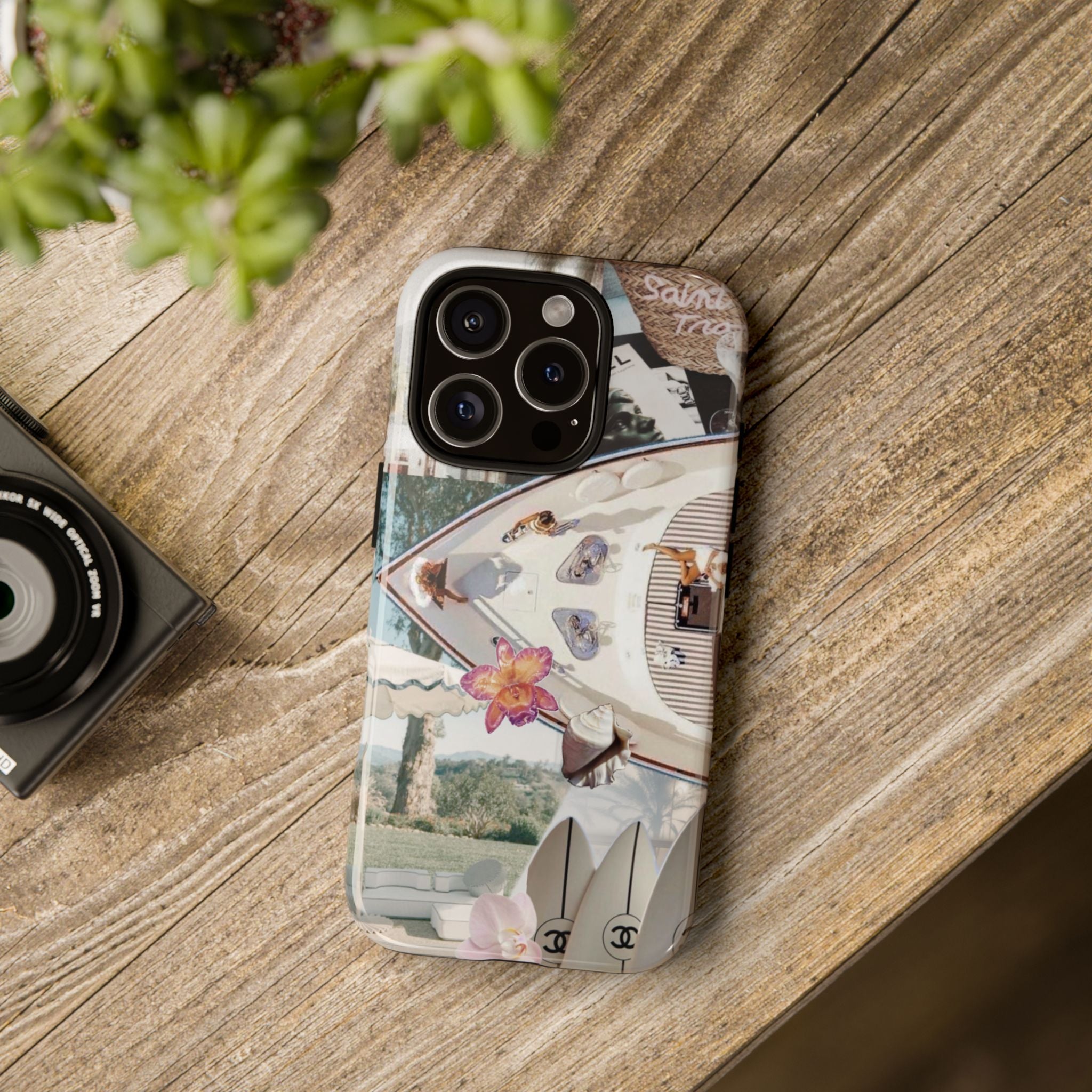 Surf Collage Phone Case