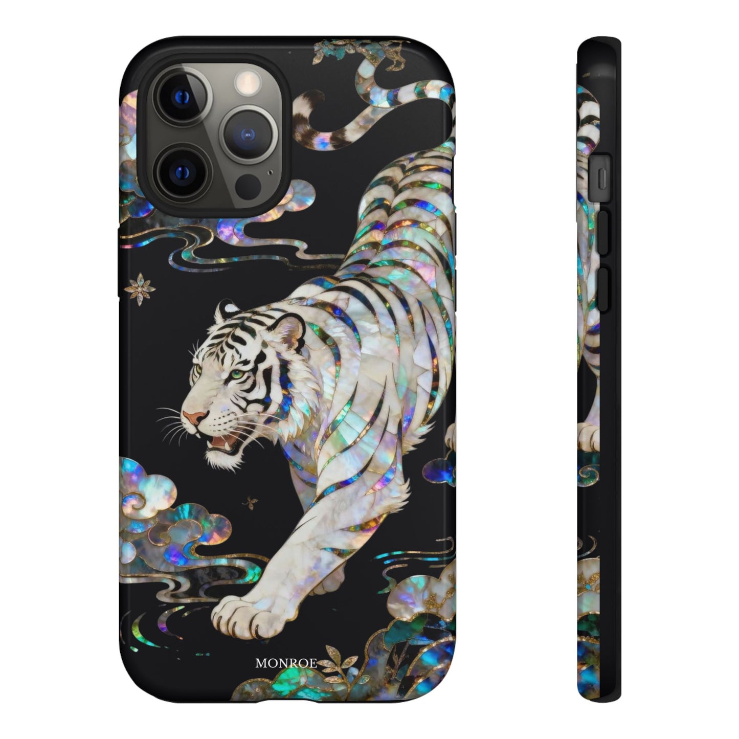 Iridescent White Tiger Tough Case
