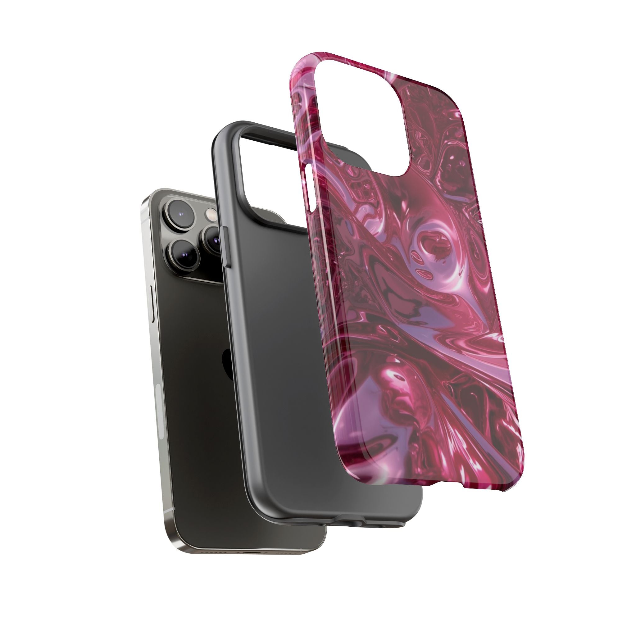 Metallic Pink Phone Case