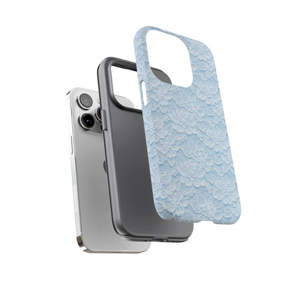 Glacier Blue Lace Tough Case