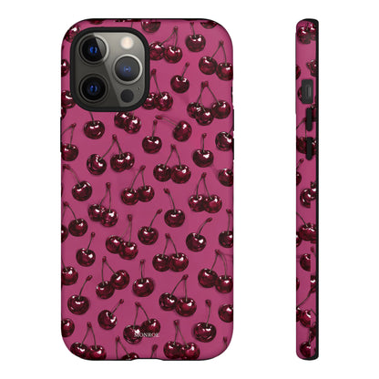 Burgundy Cherries Tough Case