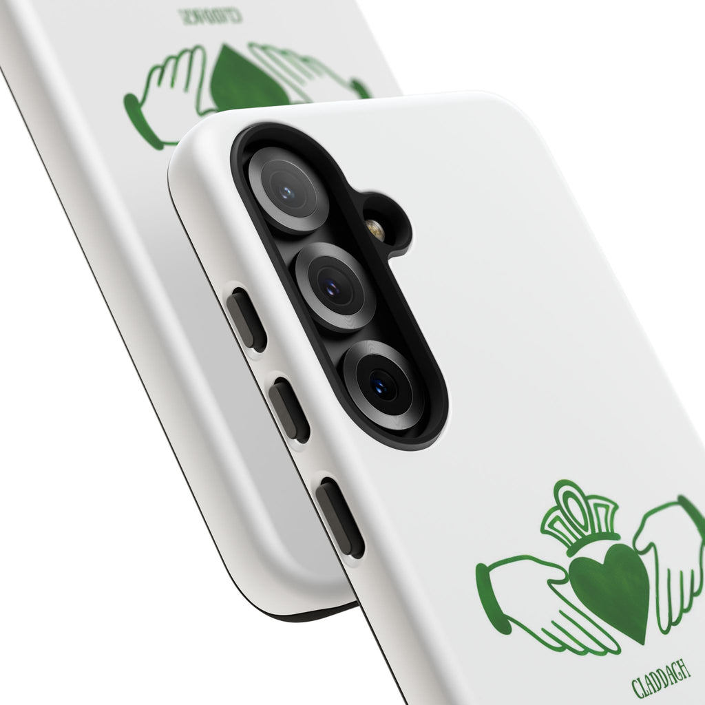Irish Claddagh Symbol Green Tough Case