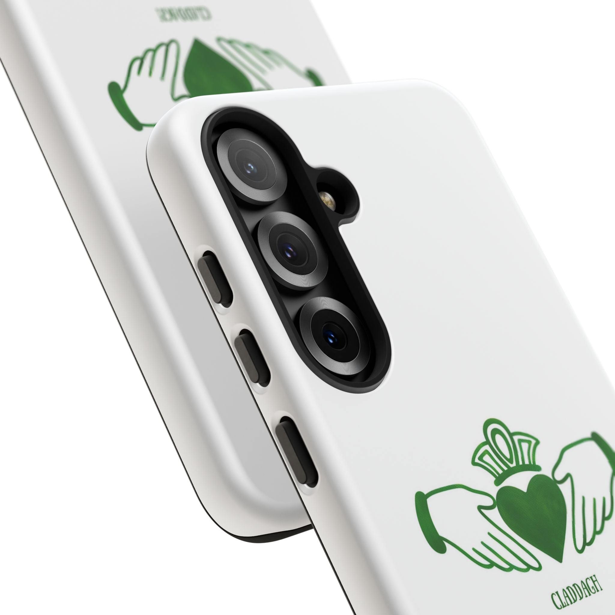Irish Claddagh Symbol Green Tough Case