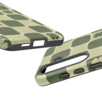 Clover Checker Tough Phone Case