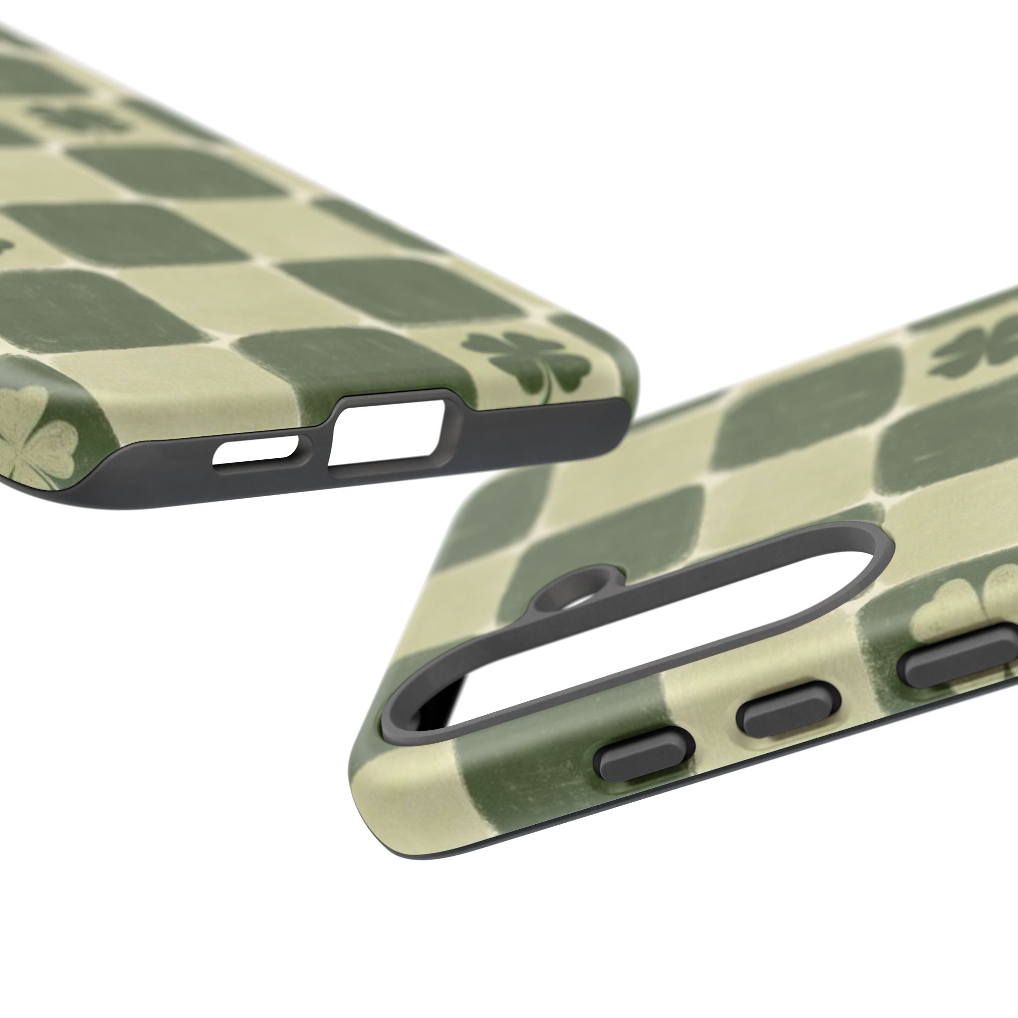 Clover Checker Tough Phone Case