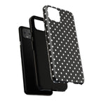 Black Polka Dot Phone Case