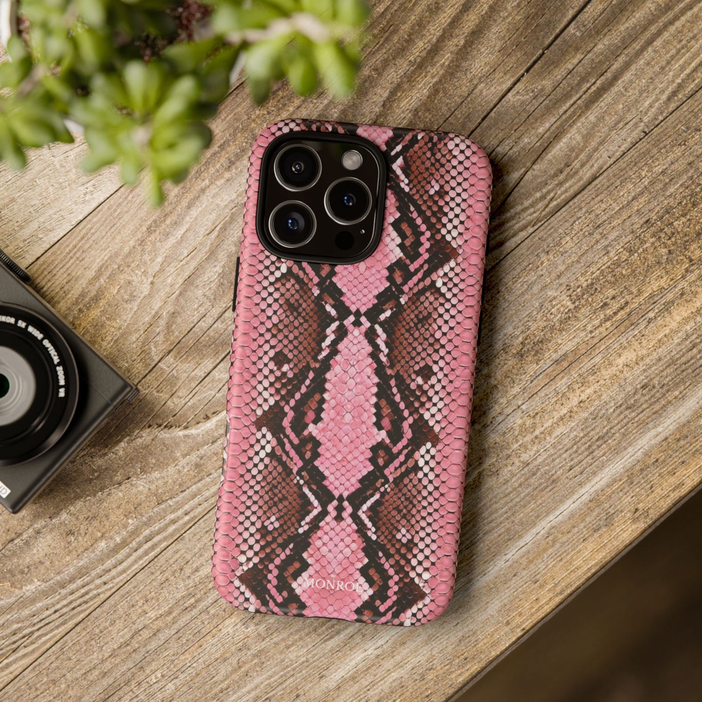 Pink Snake Tough Case