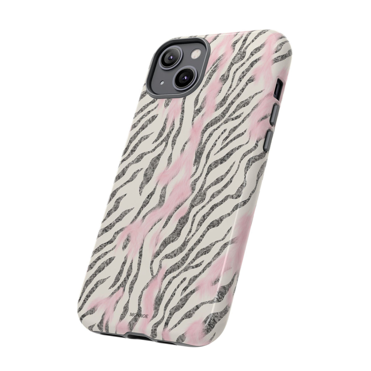 Light Pink Zebra Tough Case
