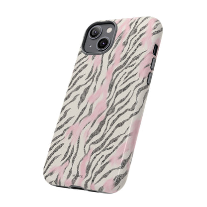 Light Pink Zebra Tough Case