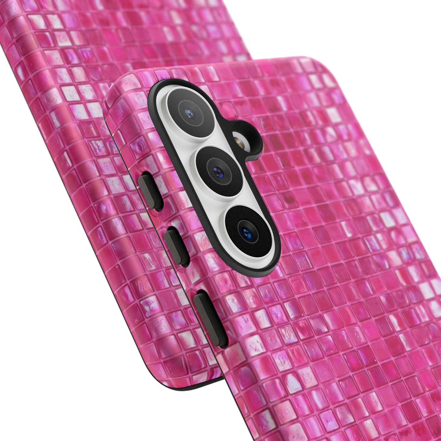 Hot Pink Mosaic Tough Case