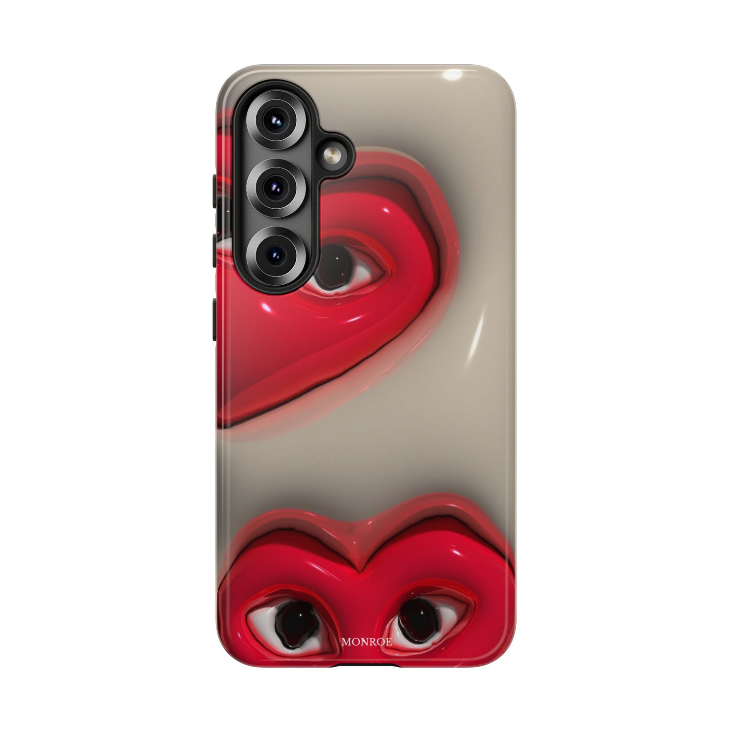 Red Heart Eyes Tough Case