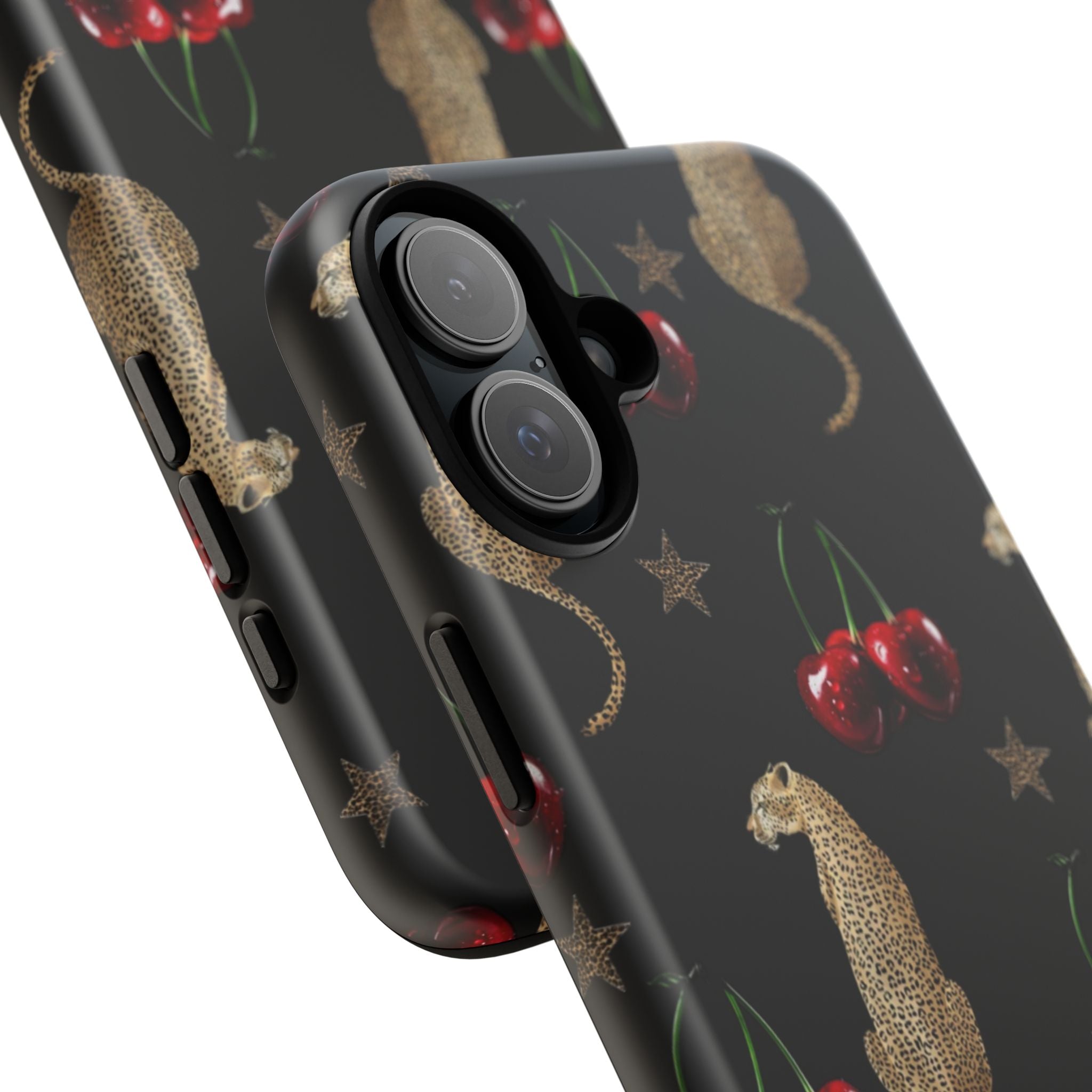 Leopards & Cherries Phone Case