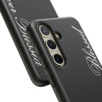 "Forever Blessed" Black Phone Cover