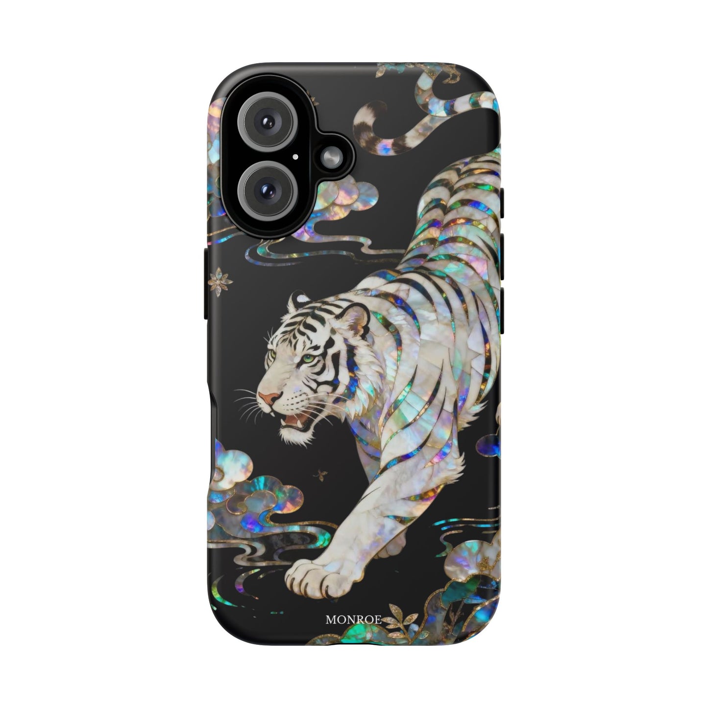 Iridescent White Tiger Tough Case