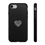 Crystal Heart Phone Case