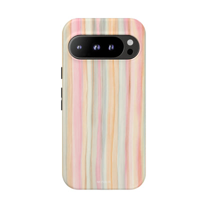 Pastel Watercolor Stripe Tough Case