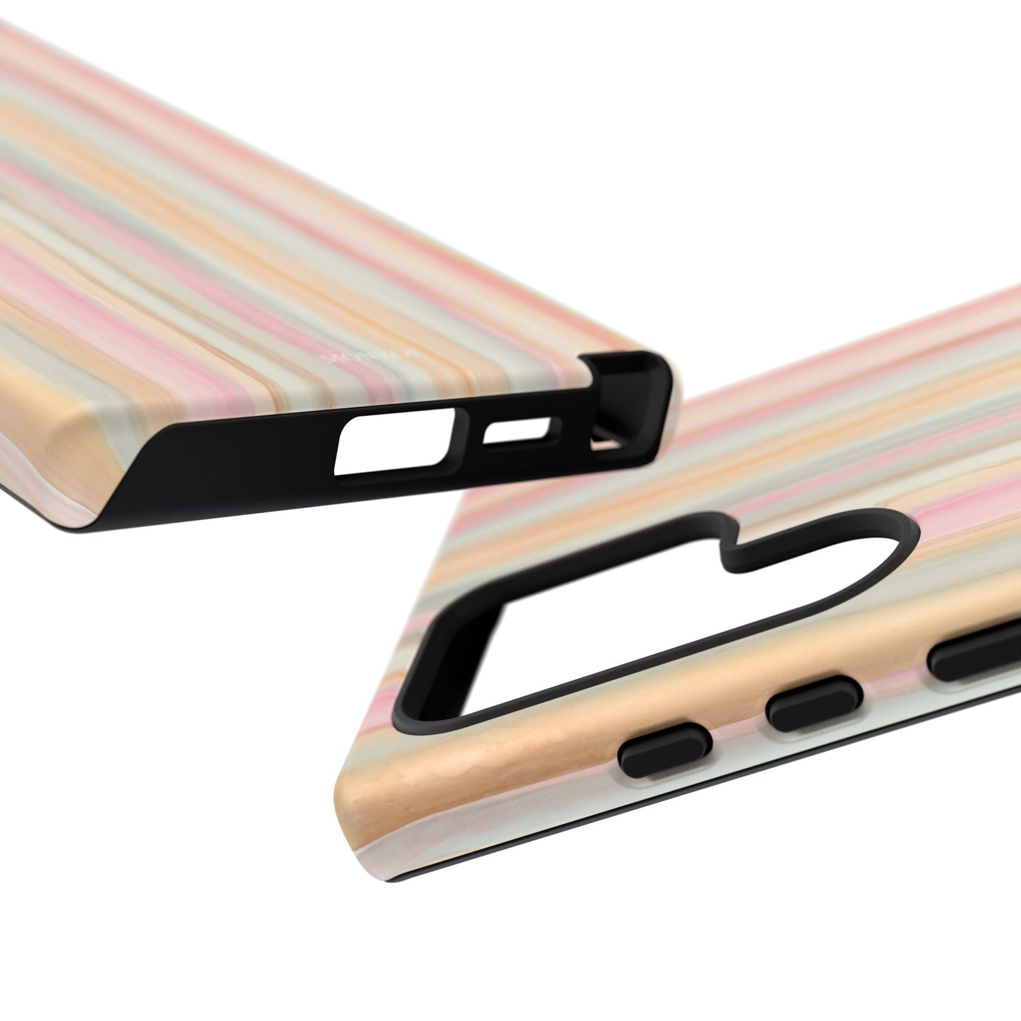 Pastel Watercolor Stripe Tough Case