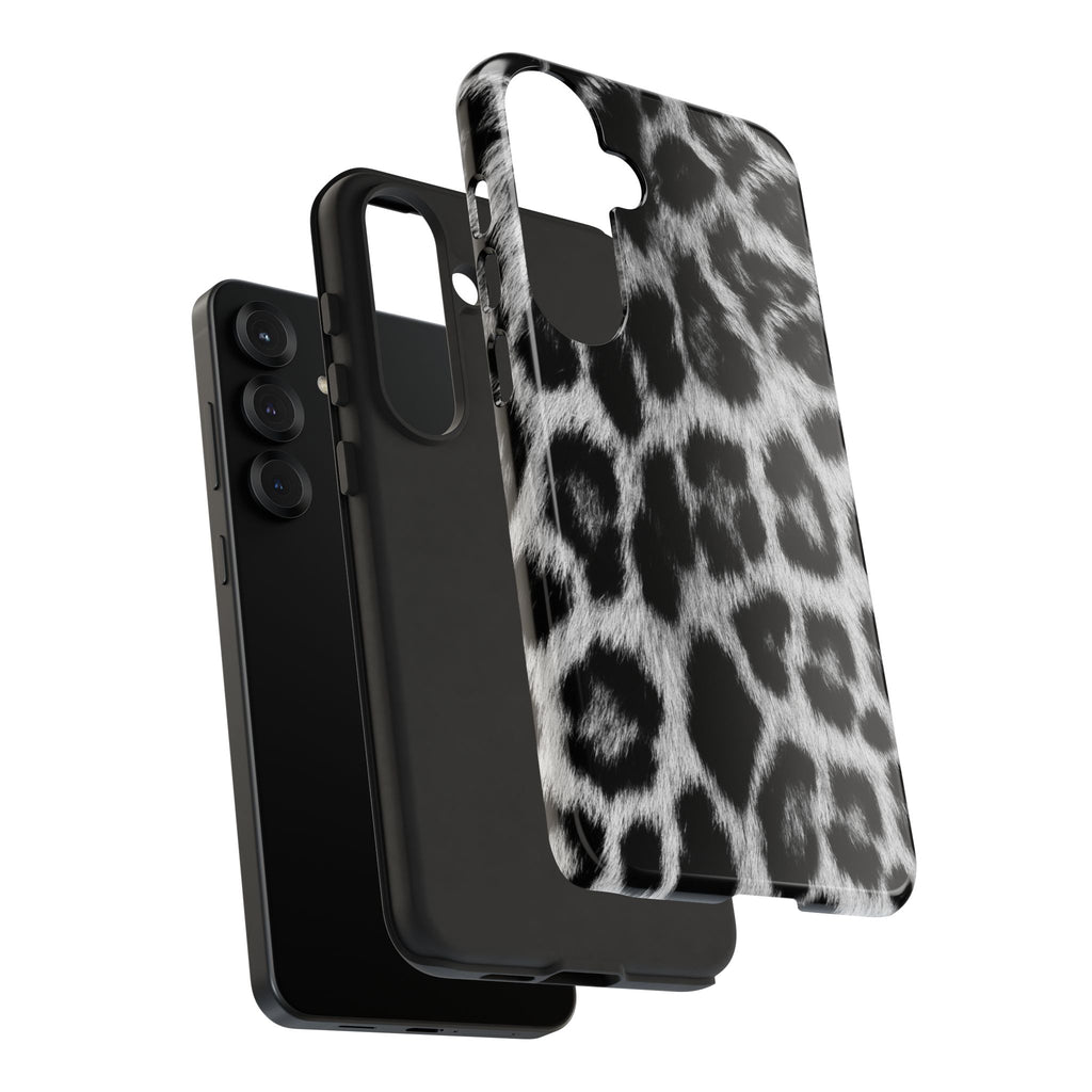 B&W Leopard Phone Case