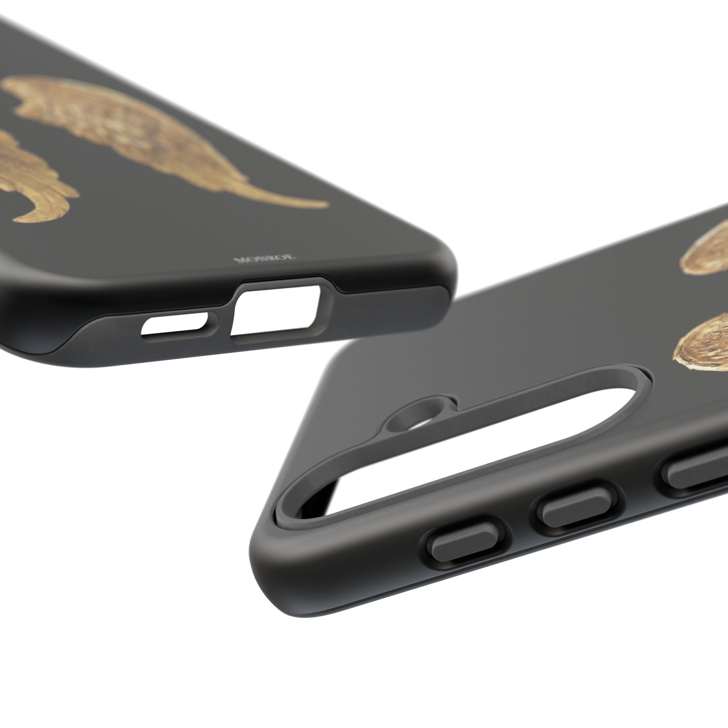 Gold Angel Wings Tough Case