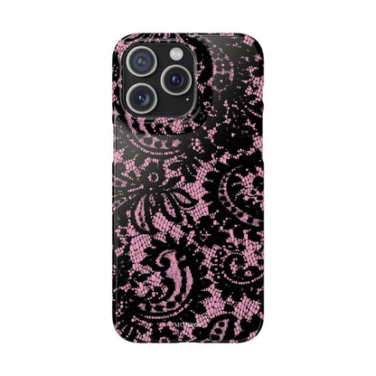 Pink Lace Pattern Case