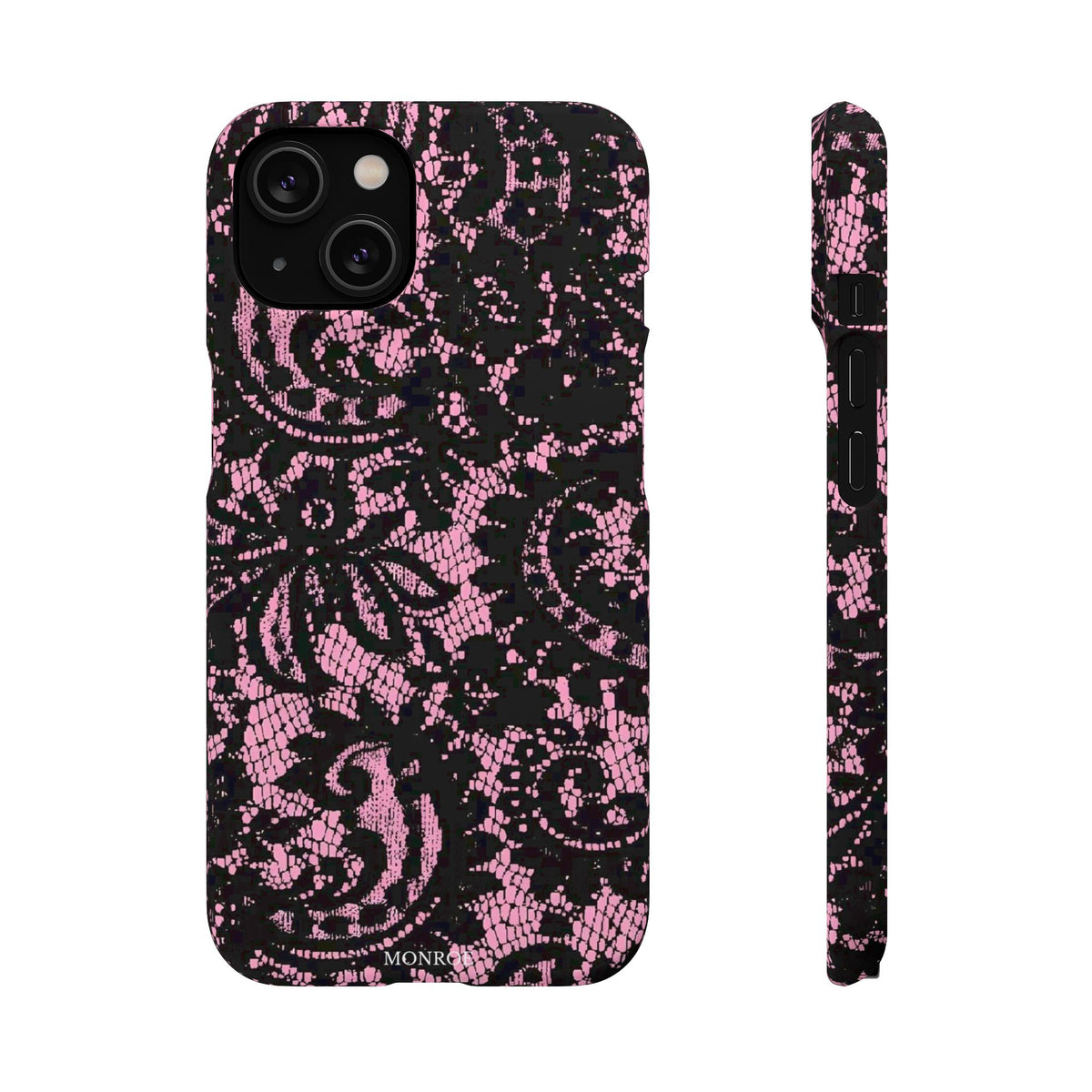 Pink Lace Pattern Case