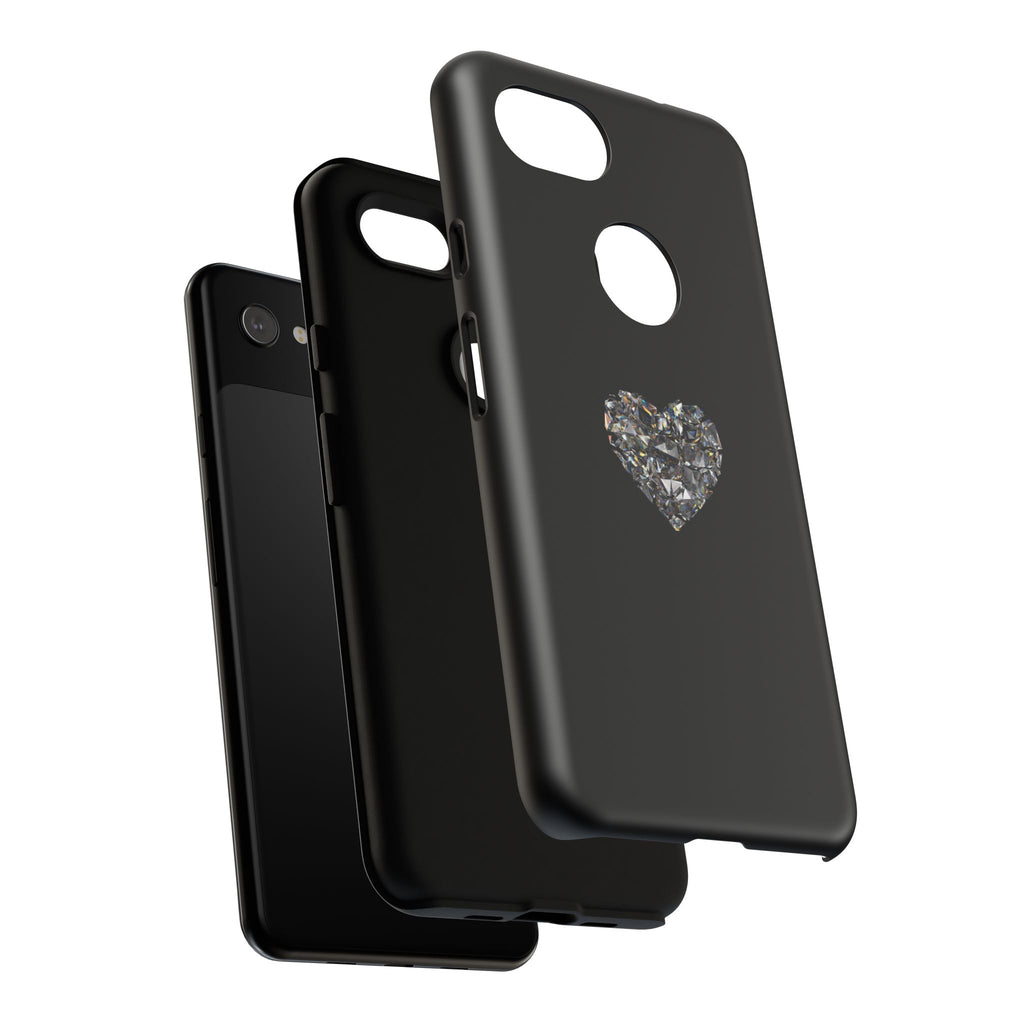 Crystal Heart Phone Case
