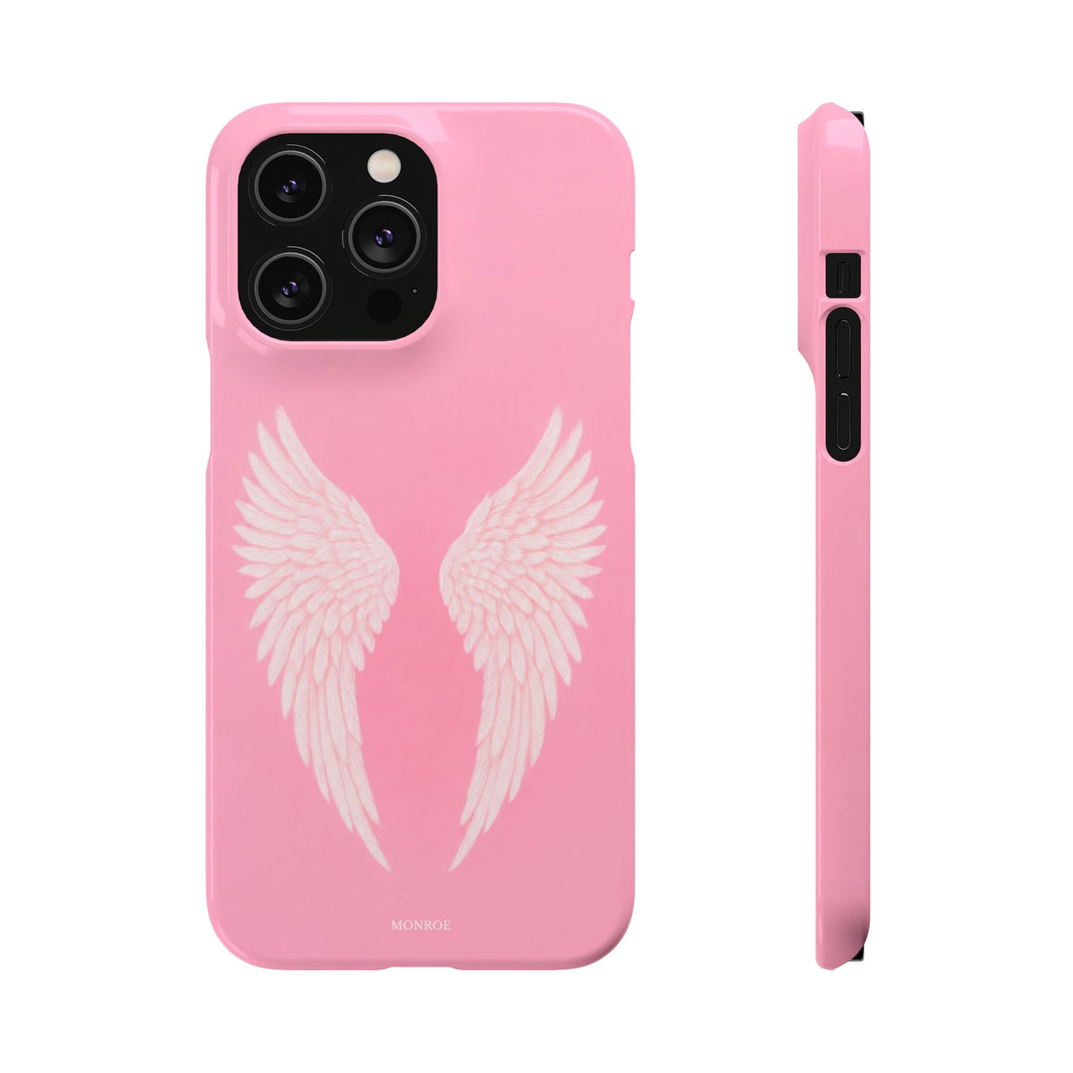 Pink Angel Wings Case