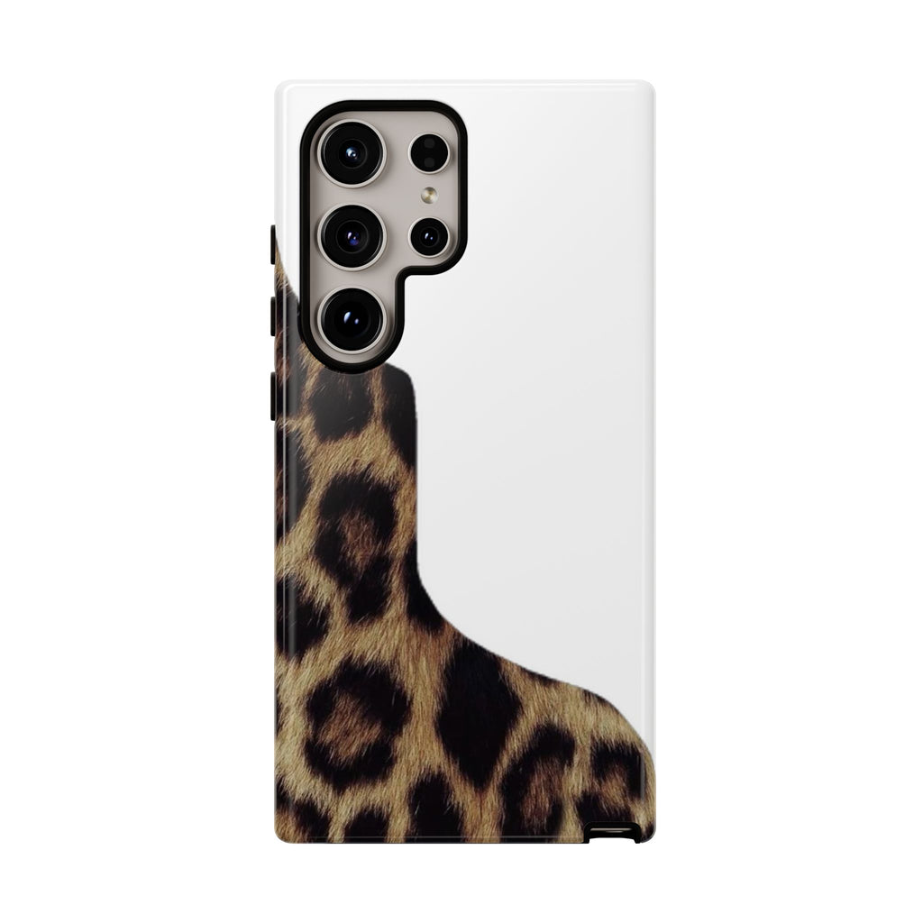 Half Cheetah Print Phone Case