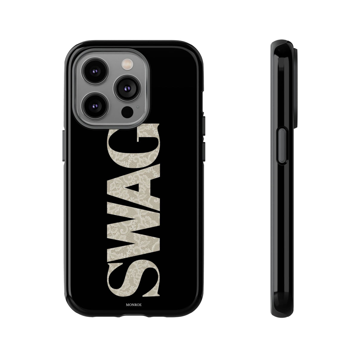 Lace Swag Black Tough Case
