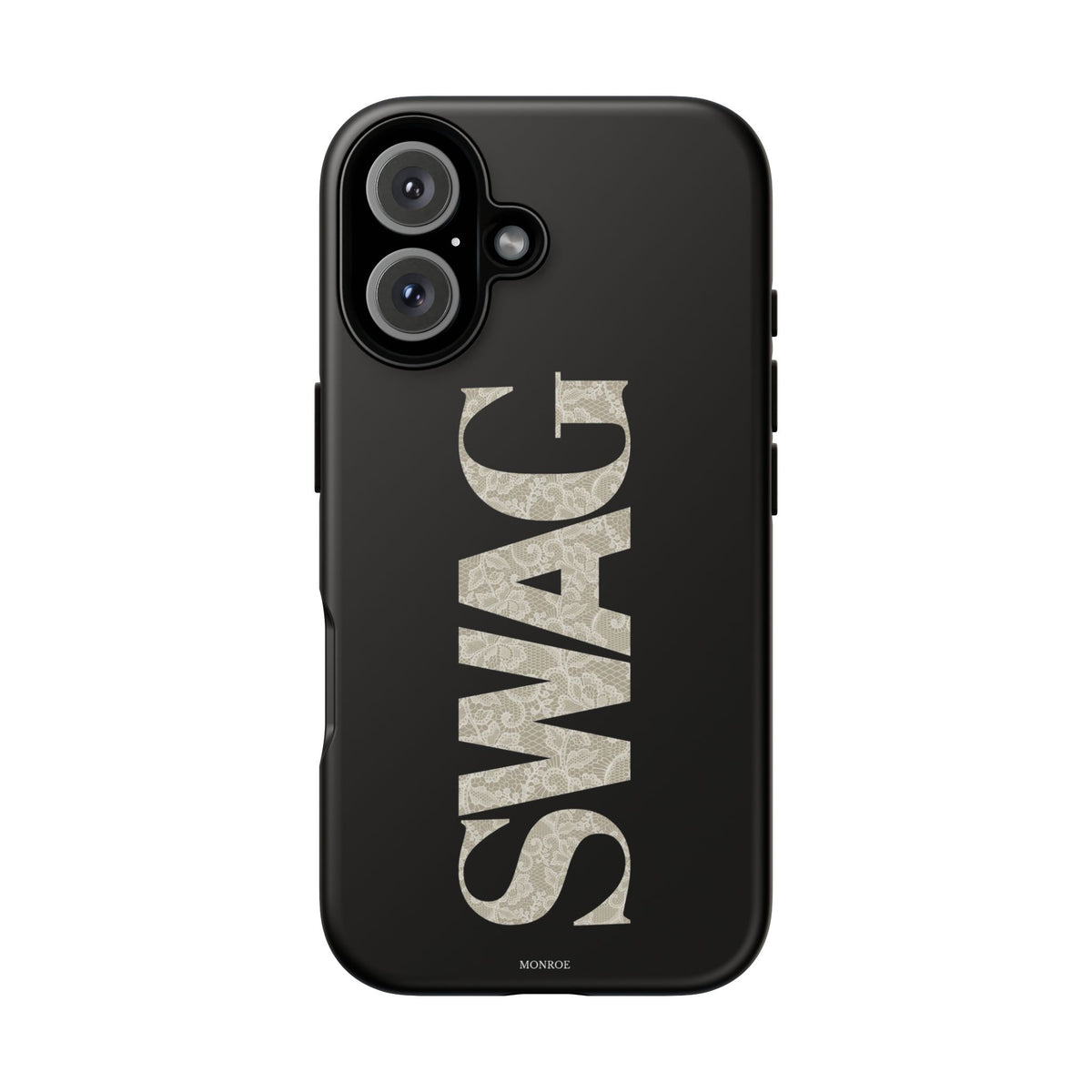 Lace Swag Black Tough Case
