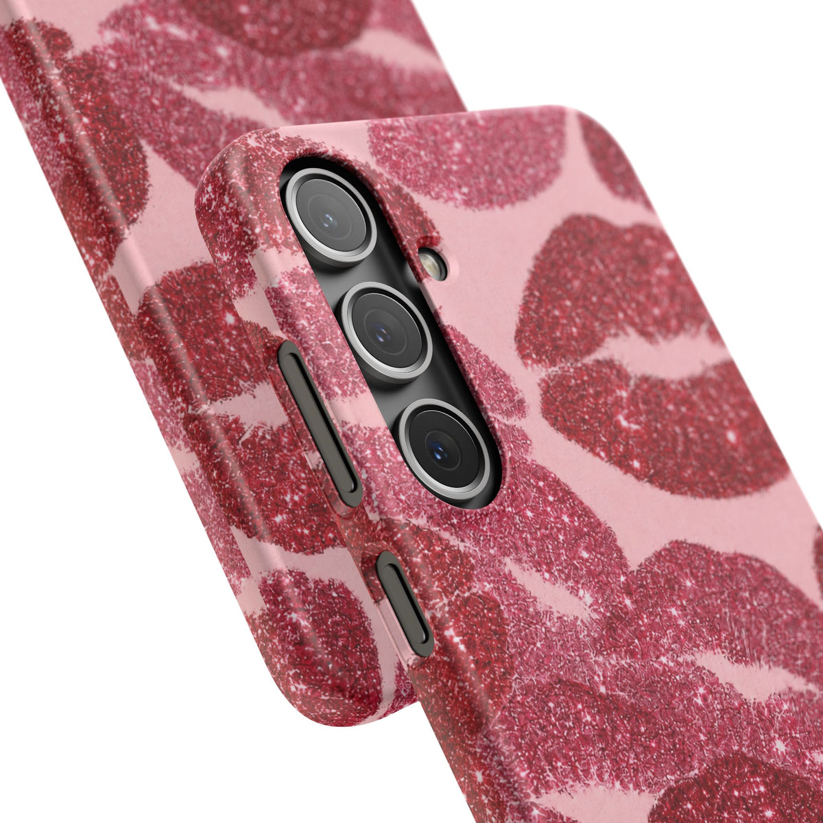 Pink Glitter Kiss Case