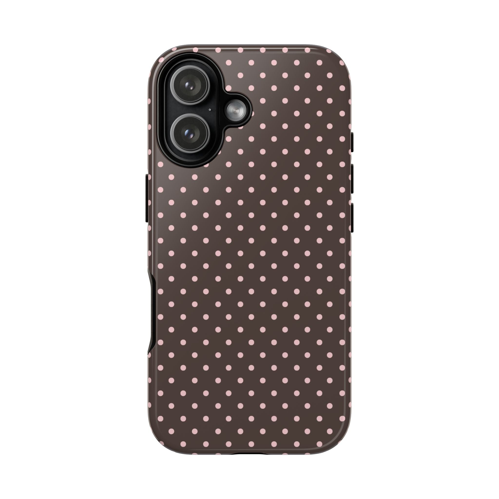 Brown Polka Phone Case