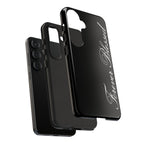 "Forever Blessed" Black Phone Cover