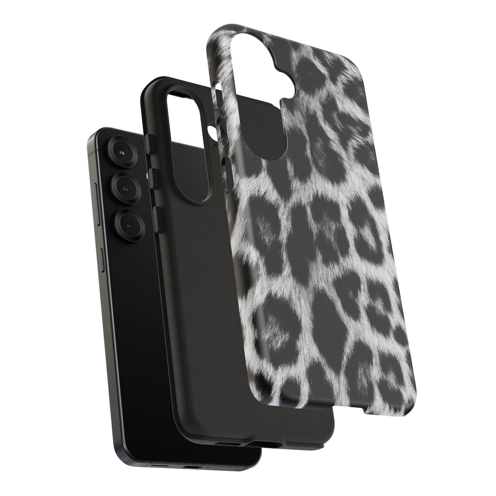 B&W Leopard Phone Case