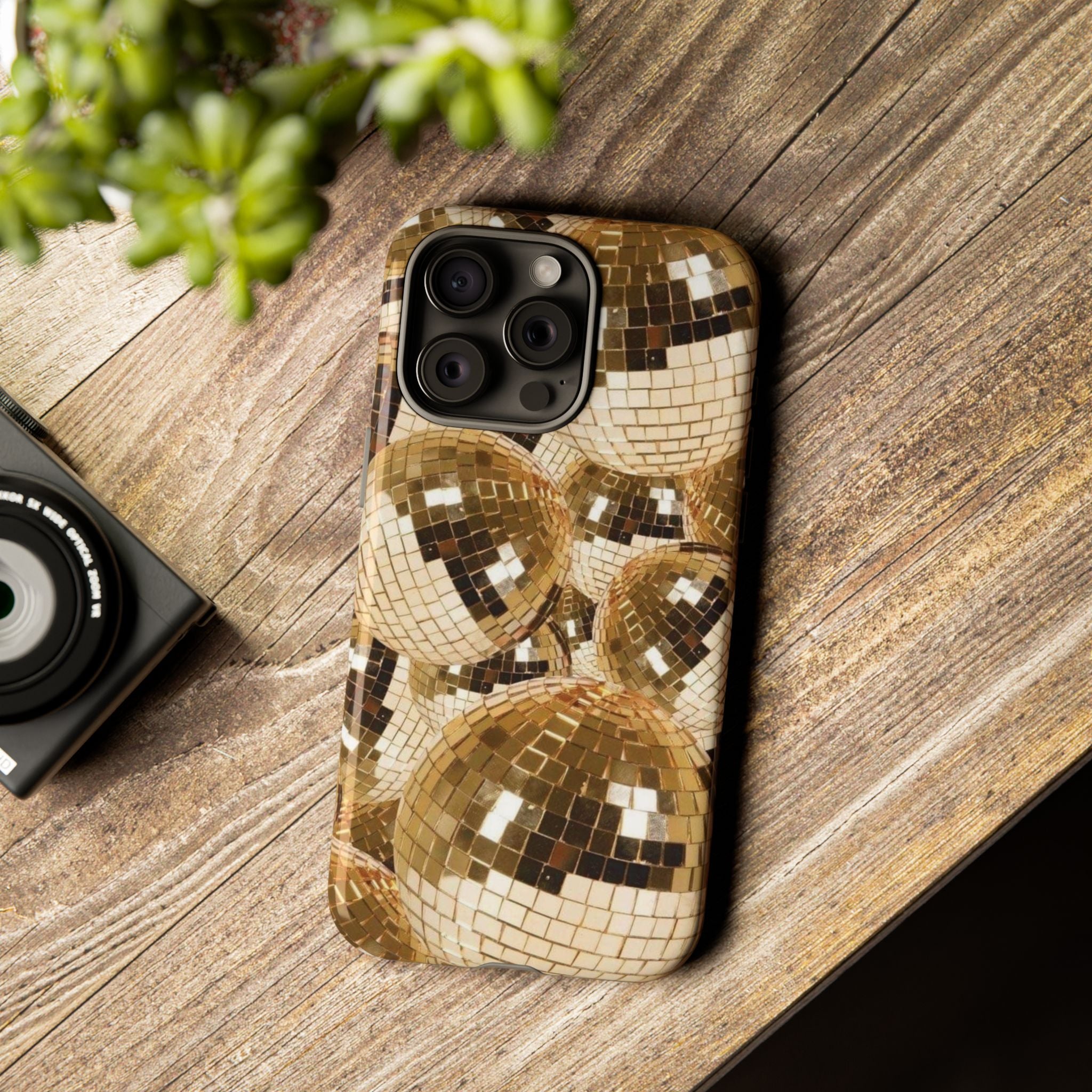 Golden Disco Phone Case